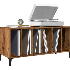 Armoires & Meubles De Rangement-vidaXL Armoire à disques 100x38x48 cm bois d'ingénierie Vieux bois