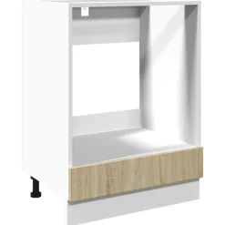 vidaXL Armoire à four Chêne sonoma 60x46x81,5 cm Aggloméré