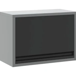 vidaXL Armoire à outils avec stockage et gris 50 x 25 x 35 cm