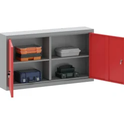 vidaXL Armoire à outils avec étagère et Gris 50 x 20 x 55 cm