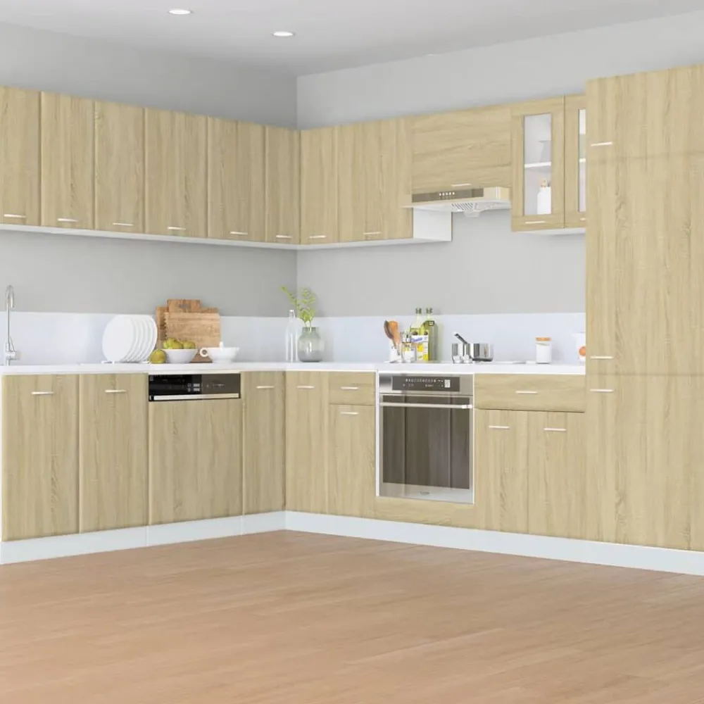 vidaXL Armoire à tiroirs "Lyon" Chêne Sonoma 60 x 46 x 81,5 cm Bois d'ingénierie