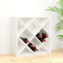 vidaXL Armoire à vin 62x25x62 cm Bois de pin massif