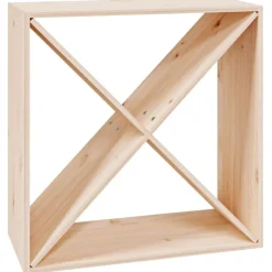 Armoires & Meubles De Rangement-vidaXL Armoire à vin 62x25x62 cm Bois de pin massif Naturel