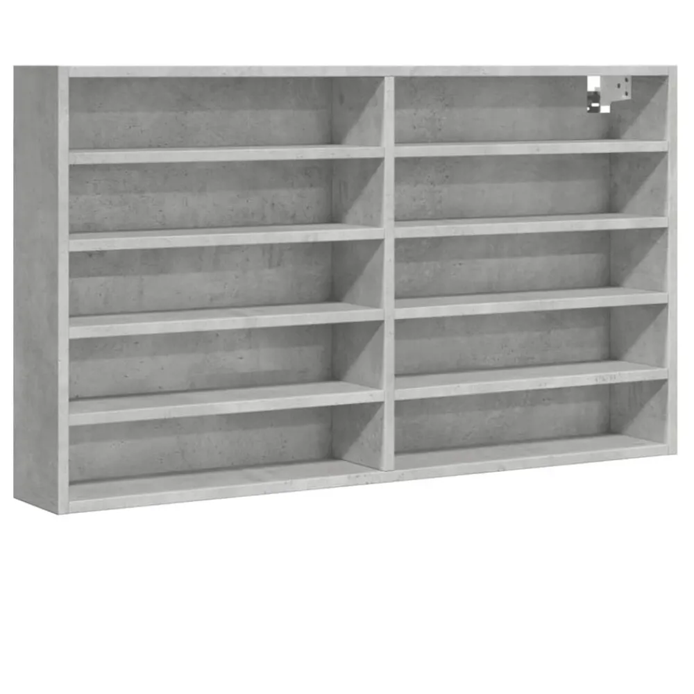vidaXL Armoire à vitrine 100x15x58 cm bois d'ingénierie