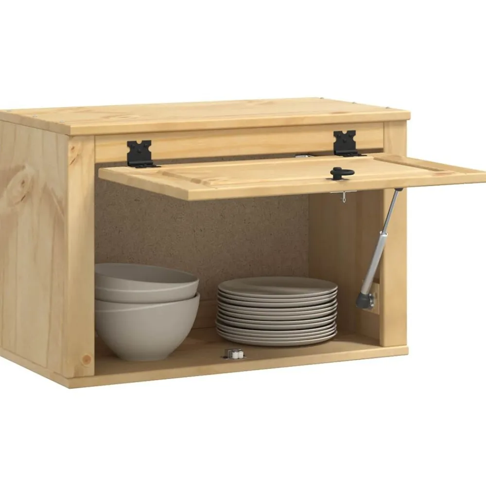 Armoires & Meubles De Rangement-vidaXL Armoire avec stockage SKI Brun Miel 60 x 32 x 40 cm Pin massif