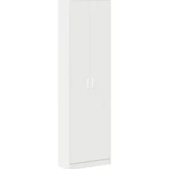 vidaXL Armoire avec étagère 55 x 25 x 189 cm Bois d'ingénierie