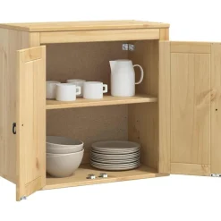 Armoires & Meubles De Rangement-vidaXL Armoire avec étagère SKI Brun Miel 60 x 32 x 40 cm Pin massif