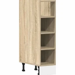 Armoires & Meubles De Rangement-vidaXL Armoire basse "Riga" chêne sonoma 20x44,5x81,5 cm Chêne sonoma