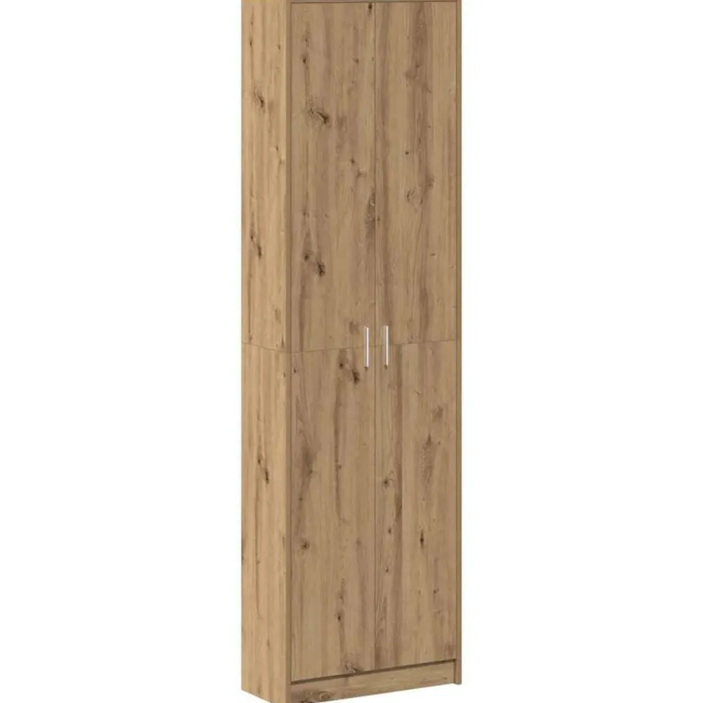 Armoires & Meubles De Rangement-vidaXL Armoire Chêne artisanal 55 x 25 x 189 cm Bois d'ingénierie chêne artisanal