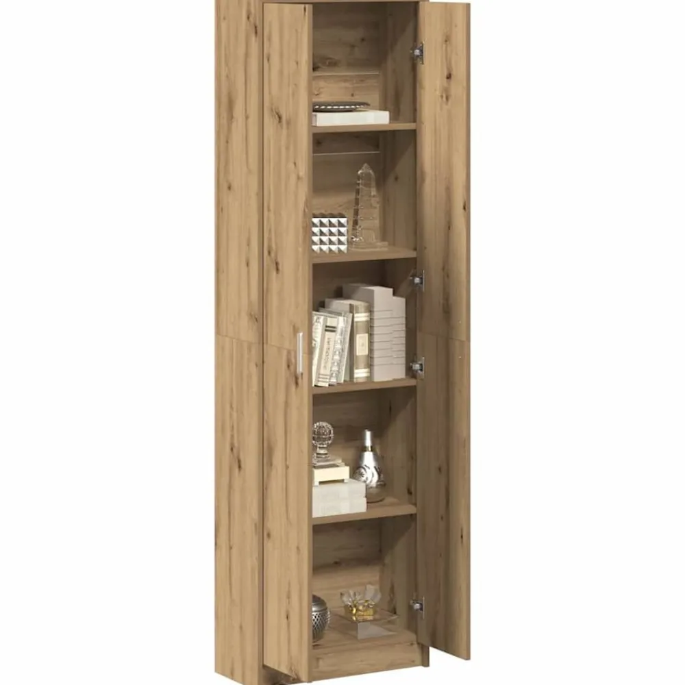 Armoires & Meubles De Rangement-vidaXL Armoire Chêne artisanal 55 x 25 x 189 cm Bois d'ingénierie chêne artisanal