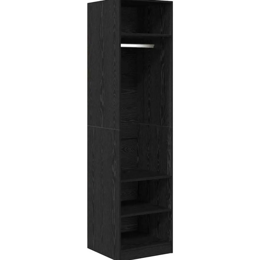 vidaXL Armoire Chêne noir 50 x 50 x 200 cm Bois d'ingénierie