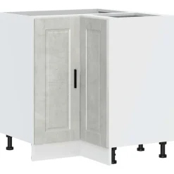 vidaXL Armoire d'angle de cuisine Porto bois d'ingénierie