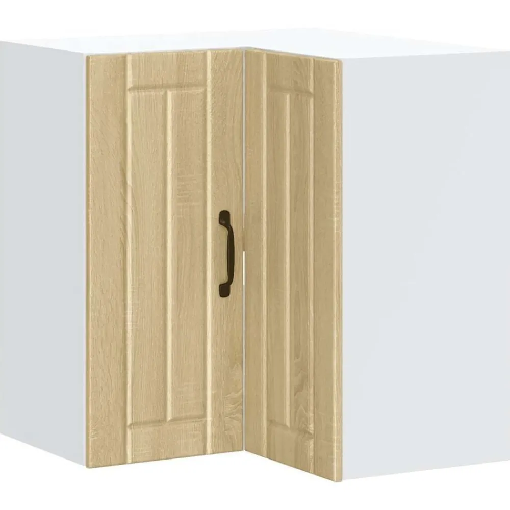 vidaXL Armoire d'angle murale de cuisine Lucca chêne sonoma