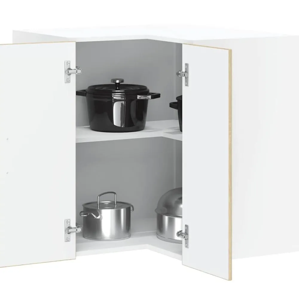 vidaXL Armoire d'angle murale de cuisine Lucca chêne sonoma