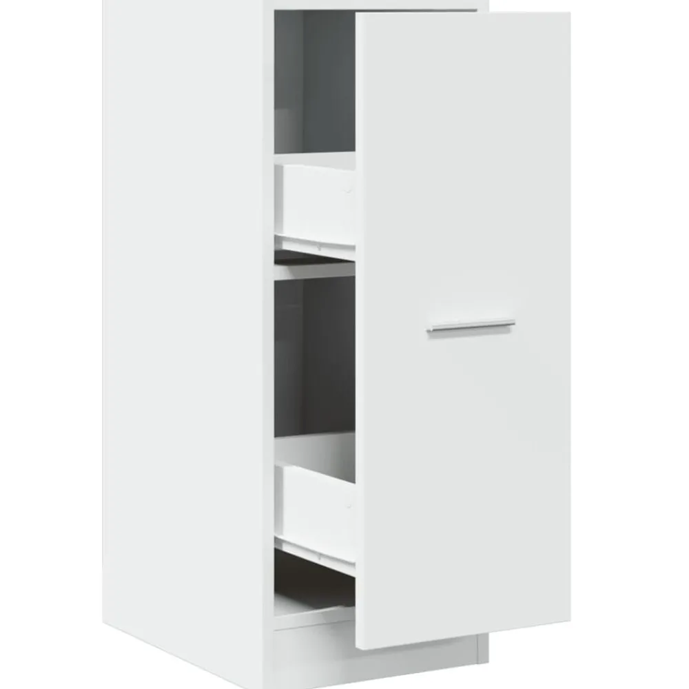 Armoires & Meubles De Rangement-vidaXL Armoire d'apothicaire he 30 x 41 x 77,5 cm Bois d'ingénierie Blanc