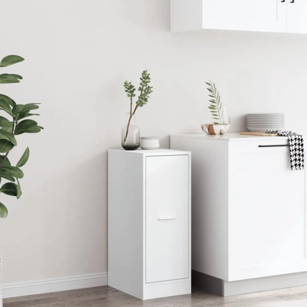 Armoires & Meubles De Rangement-vidaXL Armoire d'apothicaire he 30 x 41 x 77,5 cm Bois d'ingénierie Blanc