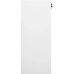 Armoires & Meubles De Rangement-vidaXL Armoire de bureau 90x40x102 cm Acier Blanc