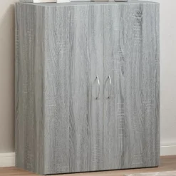 vidaXL Armoire de classement bois d'ingénierie
