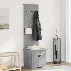 vidaXL Armoire de couloir avec crochets BODO 50x40x157 cm