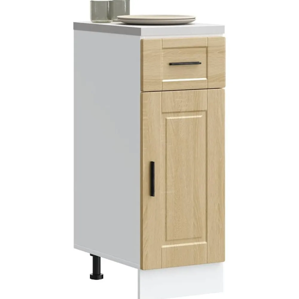 vidaXL Armoire de cuisine Porto chêne sonoma bois d'ingénierie