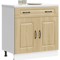 vidaXL Armoire de cuisine Kalmar chêne sonoma bois d'ingénierie