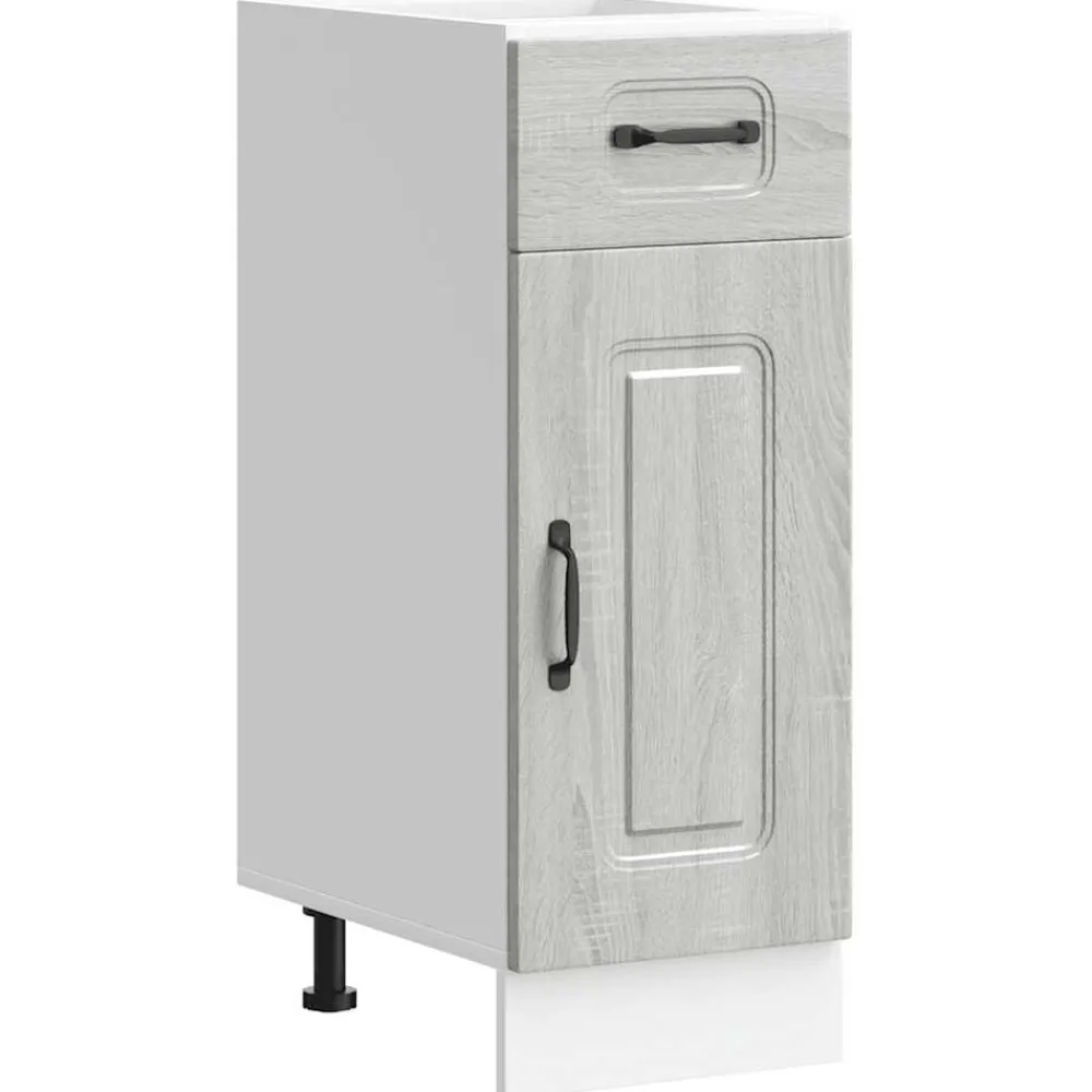Armoires & Meubles De Rangement-vidaXL Armoire de cuisine Kalmar bois d'ingénierie Sonoma gris