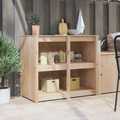 vidaXL Armoire de cuisine MEPPEL Chêne brun 106 x 55 x 92 cm