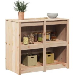 vidaXL Armoire de cuisine MEPPEL Chêne brun 106 x 55 x 92 cm