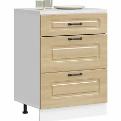 vidaXL Armoire de cuisine Kalmar chêne sonoma bois d'ingénierie