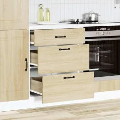vidaXL Armoire de cuisine Kalmar chêne sonoma bois d'ingénierie