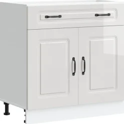 vidaXL Armoire de cuisine Kalmar bois ingénierie