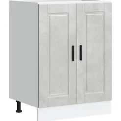 vidaXL Armoire de cuisine Porto bois d'ingénierie