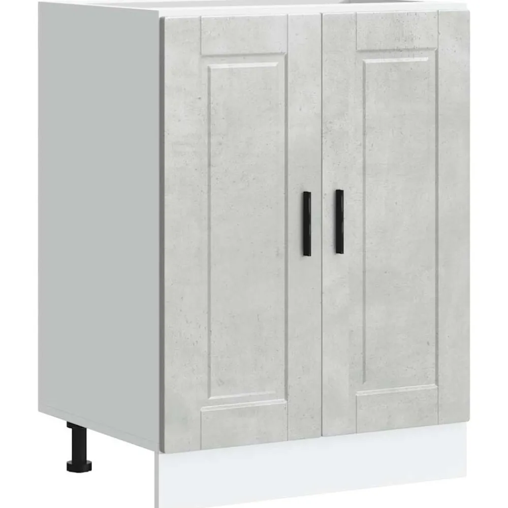 vidaXL Armoire de cuisine Porto bois d'ingénierie