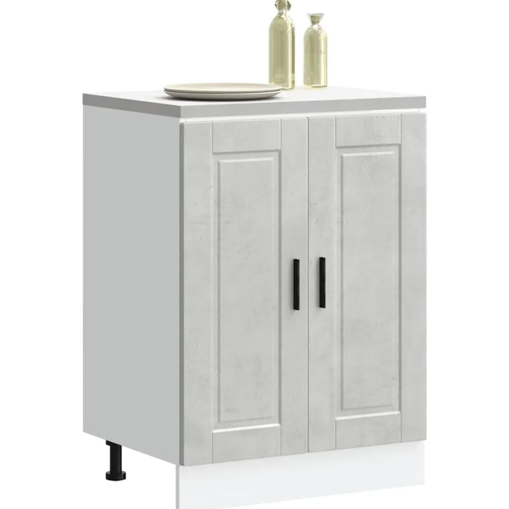 vidaXL Armoire de cuisine Porto bois d'ingénierie