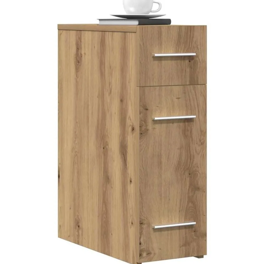 Armoires & Meubles De Rangement-vidaXL Armoire de Pharmacie chêne artisanal 20 x 45,5 x 60 cm chêne artisanal