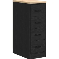 Stockage Industriel-vidaXL Armoire de rangement de garage 30x51x85 cm bois de pin Noir