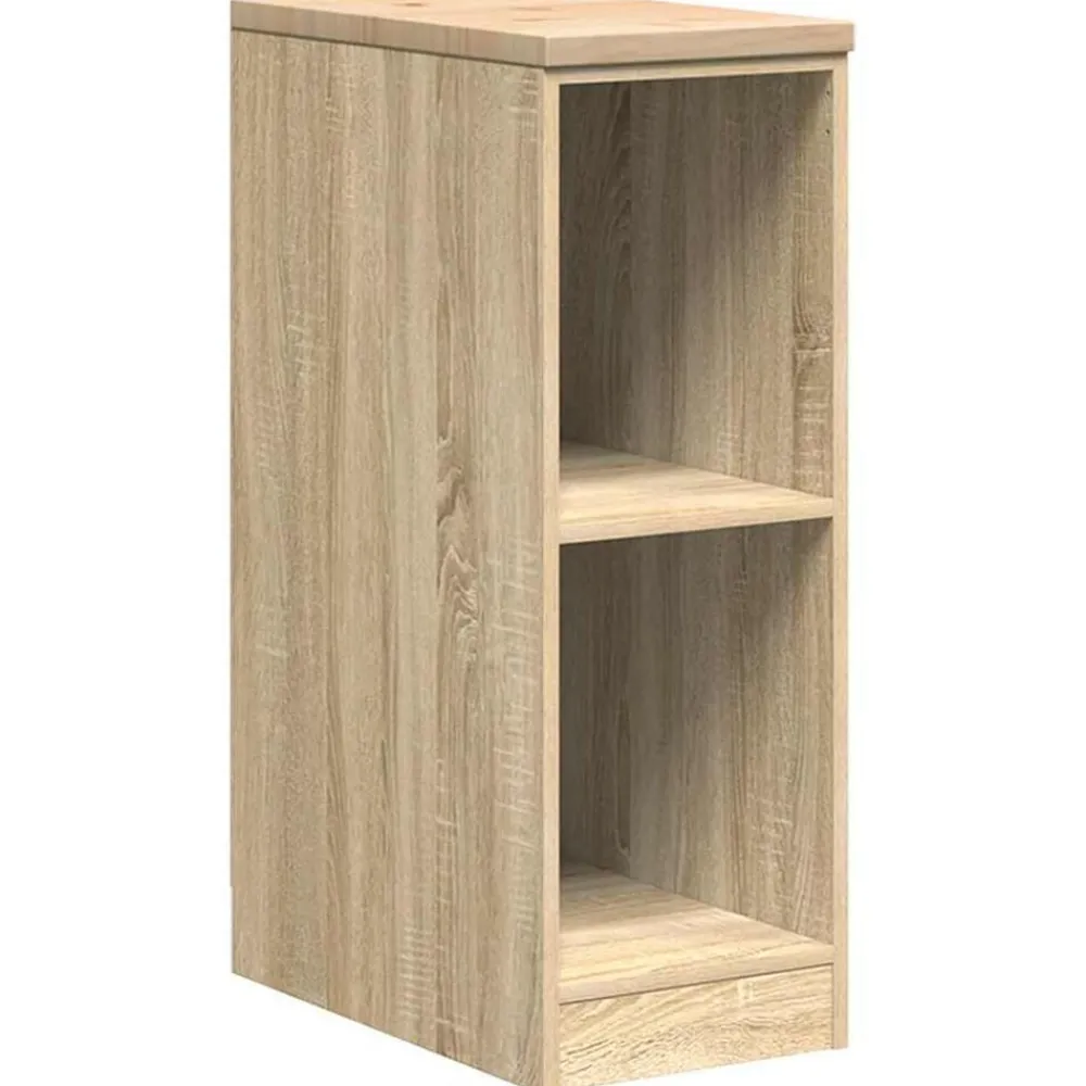 Stockage Industriel-vidaXL Armoire de rangement de garage chêne sonoma 30x51x85cm bois pin Chêne sonoma
