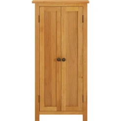 vidaXL Armoire de rangement 50x22x110 cm Bois de chêne massif