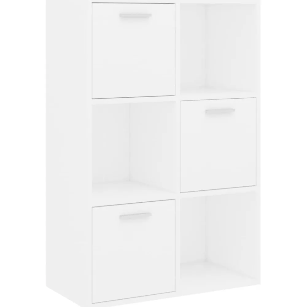 Étagères-vidaXL Armoire de rangement 60x29,5x90 cm Bois d'ingénierie Blanc