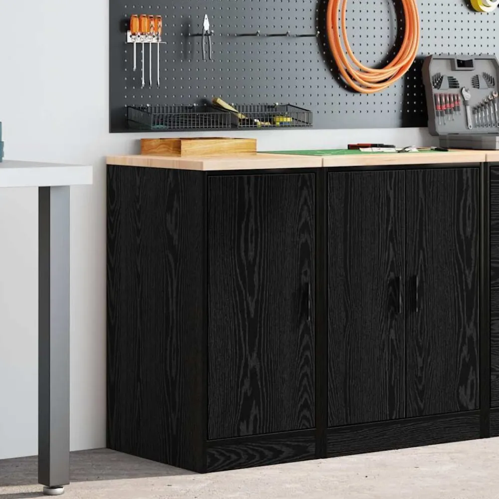 vidaXL Armoire de rangement de garage 40x51x85 cm bois de pin