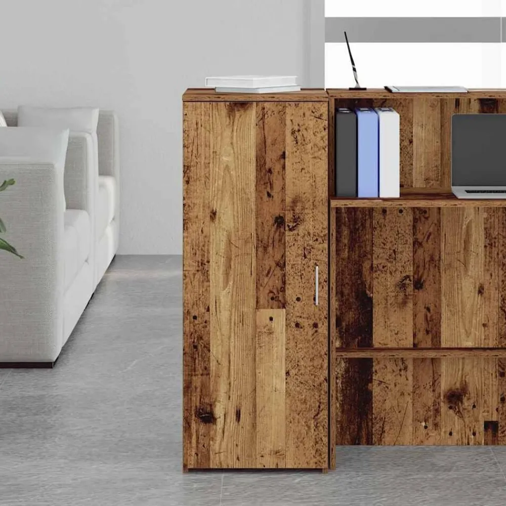 vidaXL Armoire de rangement 40x45x103,5cm bois d'ingénierie