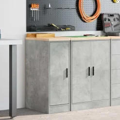vidaXL Armoire de rangement de garage 30x51x85 cm bois pin