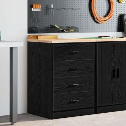 vidaXL Armoire de rangement de garage 60x51x85 cm bois de pin