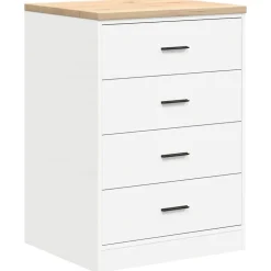 vidaXL Armoire de rangement de garage 60x51x85 cm bois de pin
