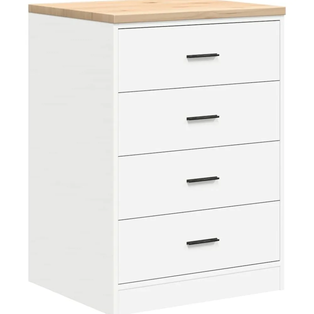 vidaXL Armoire de rangement de garage 60x51x85 cm bois de pin