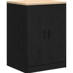 Stockage Industriel-vidaXL Armoire de rangement de garage 60x51x85 cm bois de pin Noir