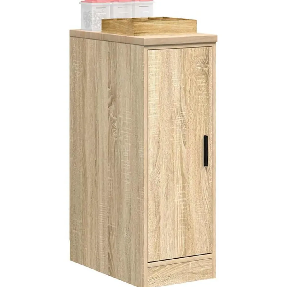 vidaXL Armoire de rangement de garage chêne sonoma 30x51x85cm bois pin