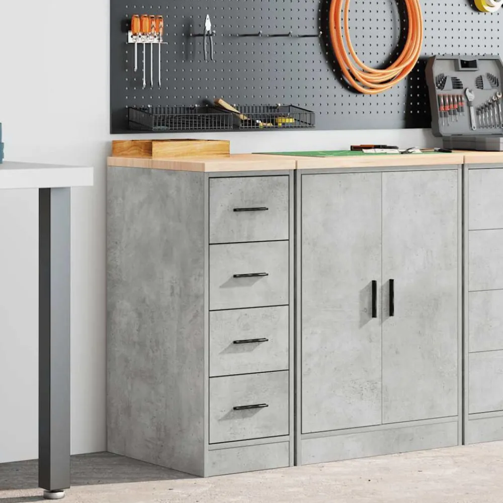 vidaXL Armoire de rangement de garage 30x51x85 cm bois pin