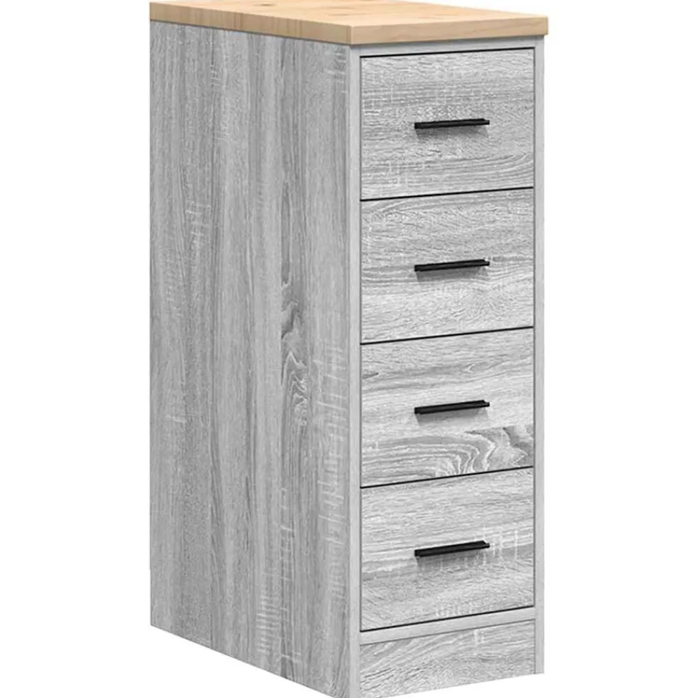 vidaXL Armoire de rangement de garage 30x51x85 cm bois pin