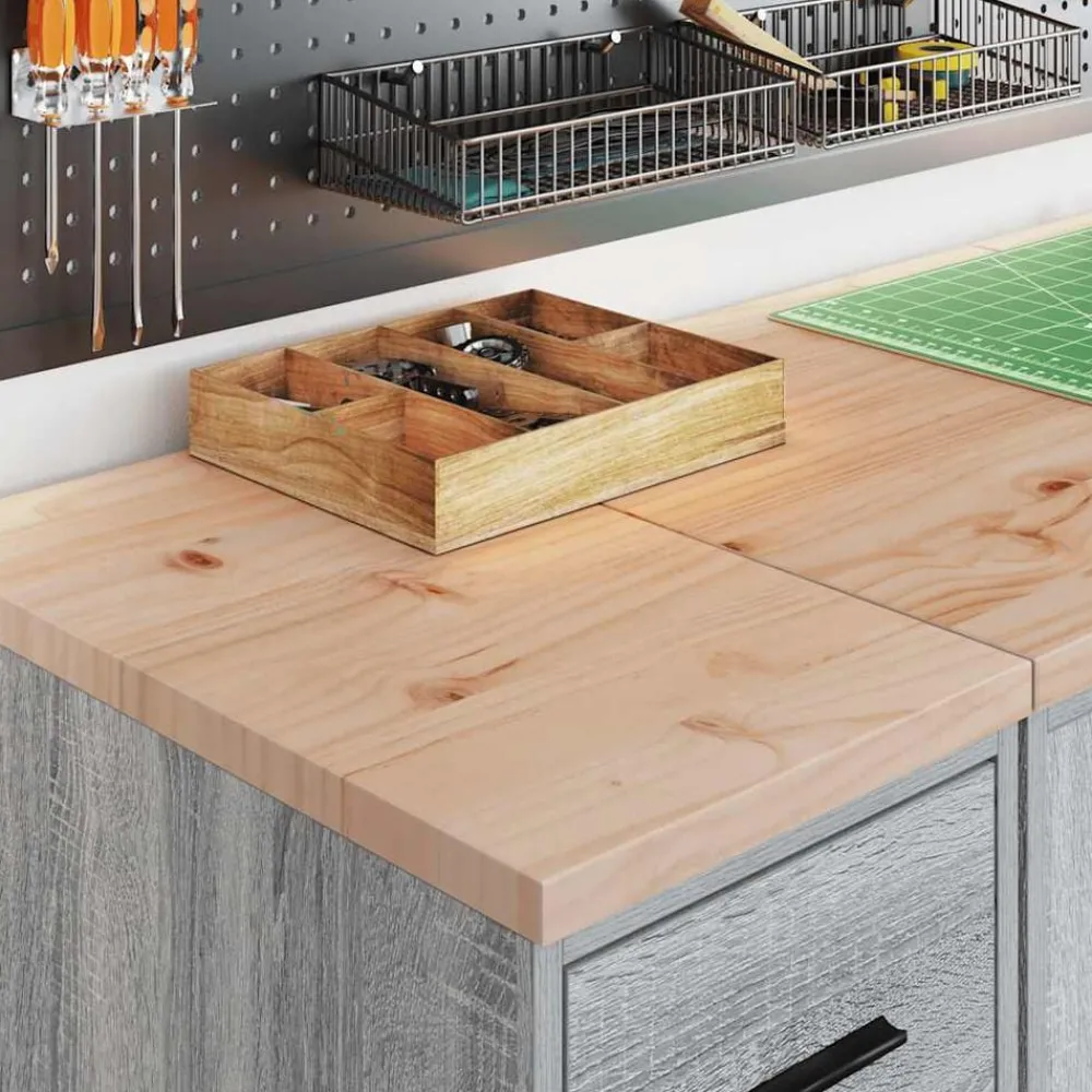 vidaXL Armoire de rangement de garage 30x51x85 cm bois pin